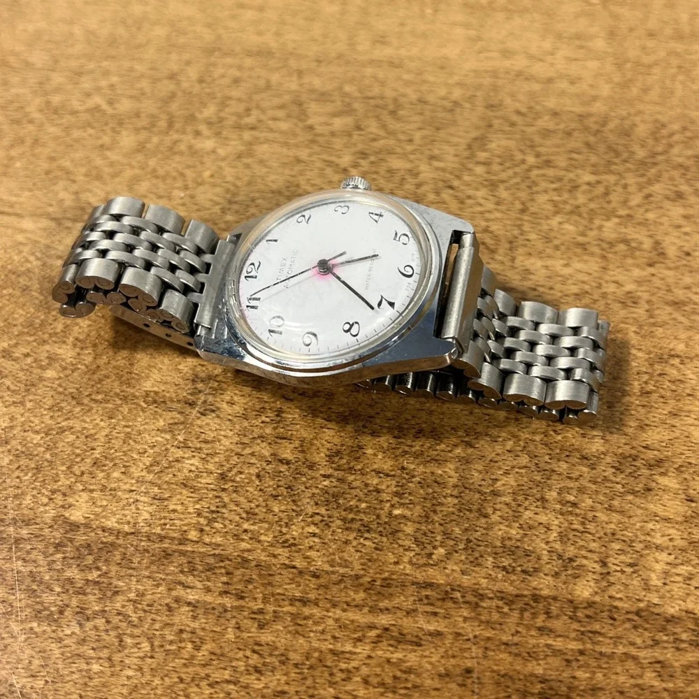 Vintage Timex‎ Viscount Automatic Watch - Works